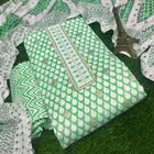 Cotton Printed Unstitched Dress Material for Women 