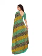Georgette Printed Saree for Women 