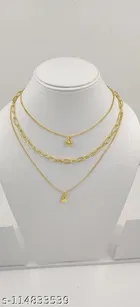 Trendy Triple Layer Neck Chain for Women And Girls