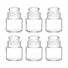Afast Glass Container Jar With Lid for Kitchen Storage Pop Jar Glass Jar Food Storage Containers For Storing Spices,Jam,Honey,Aachar,Sugar,Coffee Beans 