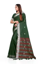 Cotton Embellished Saree for Women 