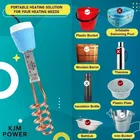 KJM Water Heater Immersion Rod 1500 W and KJM 1000 Watts Halogen Room Heater 