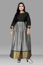 Cotton Printed Gown for Women 