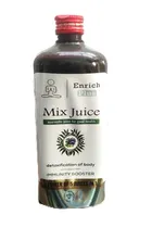 Enrich Plus Ayurvedic Mix Juice for Immunity, Digestion & Skin Health (500 ml, Pack of 3)