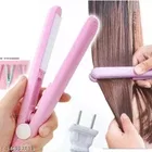Face Makeup Combo, Set of 5 Combo of Huda Red Edition 4 Pcs Lipstick with 36 H Eyeliner & Professional Hair Straightener