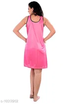 Satin Nightdress Set for Women 