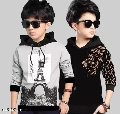 Cotton Clothing Set for Boys, Multicolour, Pack of 2 (8-9 Years)