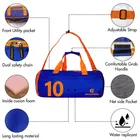 Polyester Printed Gym Bag for Men & Women 