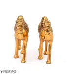 Metal Camel Showpiece Pair, Set of 2 