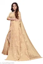 Cotton Zari Woven Saree for Women 