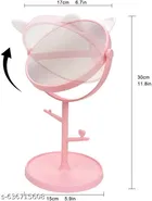 Cute Makeup Mirror with Stand, Multicolor