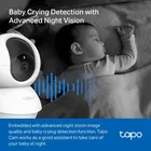 Tapo TP-Link C210 360° 3MP Full HD 2304 X 1296P Video Pan/Tilt Smart Wi-Fi Security Camera | Alexa Enabled | 2-Way Audio| Night Vision| Motion Detection | Indoor CCTV 