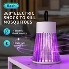 ABS Plastic Electronic Led Mosquito Lamp (White)