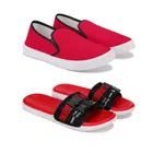 Combo of Casual Shoes & Sliders for Men 