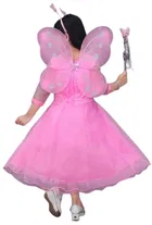 Cotton Blend Solid Frocks for Girls 