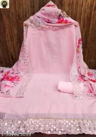 Embroidered Unstitched Suit for Women 