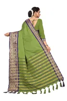 Cotton Embellished Saree for Women 
