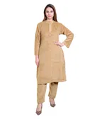 Super Soft Solid Kurti with Pant for Women 