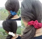 Fabric Hair Tie Elastic Large Hair Bands Set for Women / Girls 