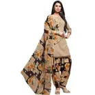 Crepe Floral Print Unstitched Suits Fabric for Women 