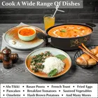 Iron Kadai with Stainless Steel Lid 