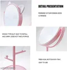Cute Makeup Mirror with Stand, Multicolor