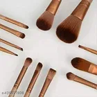 Combo of 12 Pcs Makeup Brushes & Blender 