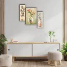MDF 2 Pcs Designer Wall Painting for Home & Office 