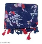Poly Chiffon Printed Scarves for Women 
