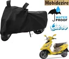 Uv-Resistant Scooter Cover Tvs Zest 110 (Black, Free Size)