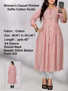 Cotton Solid Kurti for Women 