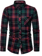 Full Sleeves Checkered Shirt for Men 