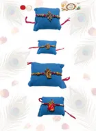 Metal Rakhi, Pack of 4