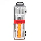 Stainless Steel 15 in 1 Screwdriver Tool Kit (Multicolor, Set of 1)