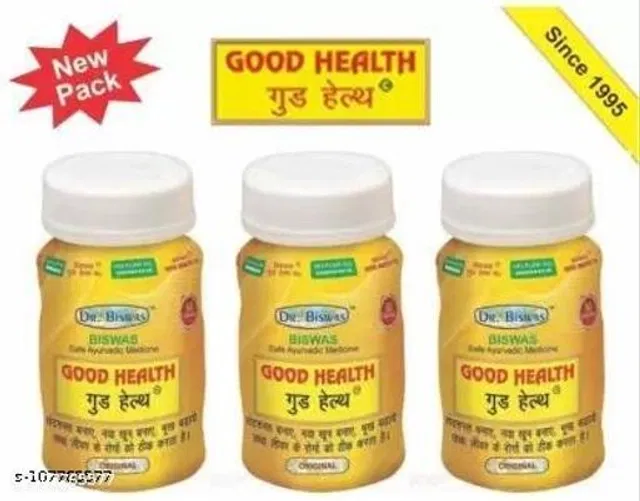 Dr. Biswas Good Health Ayurvedic Capsule Original Pack Of 3 (Pack Of 3)