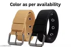 Nylon Belt for Men ,Assorted, Pack of 2 