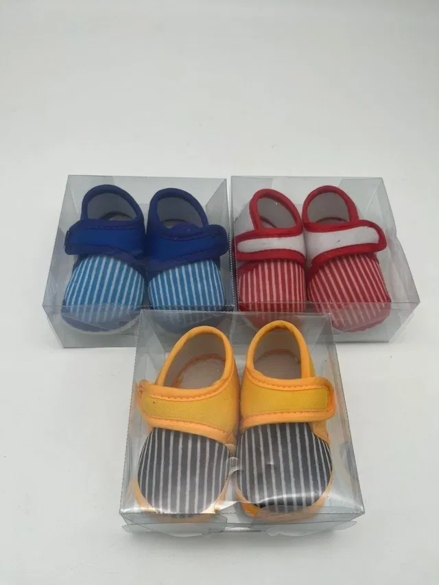 Booties for Infant (Multicolor, 3- 6 Months) (Pack of 3)