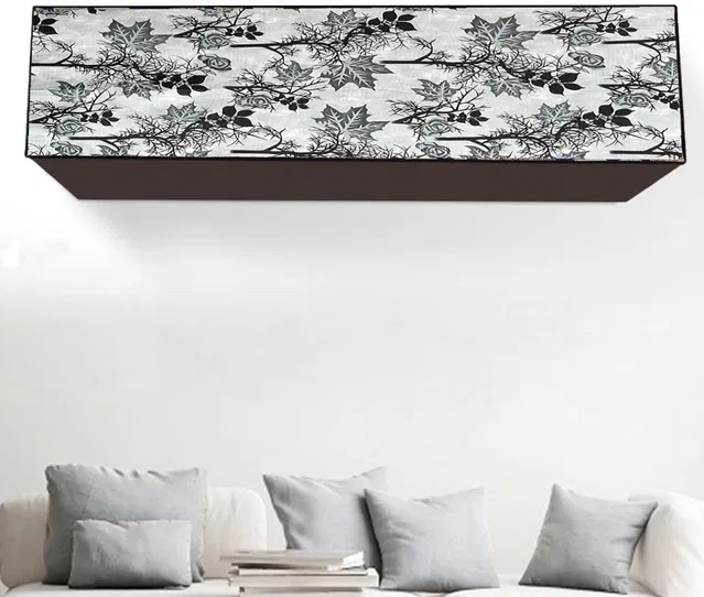 PVC Printed AC Cover (Multicolor, 1.5 Ton)