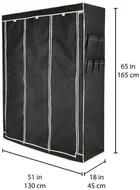 Non-Woven Collapsible Wardrobe Foldable Closet for Clothes, Almira DIY