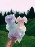 butterfly hair clips, 6 pcs