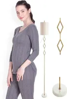 Polycotton Full Sleeves Thermal Set for Women 