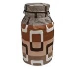 Homewatica Gas Cyliner cover Geomoetry Brown Pack of 1