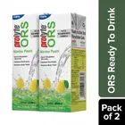 Prolyte ORS Ready To Drink for Body Fluid & Electrolyte Replenishment | For Stomach Care & Dehydration | Flavour Nimbu Paani, 2X200 ml Liquid 