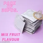 Xebok Fruits Flavoured Extra Dotted Condoms 