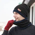 Woolen Cap with Neck Warmer for Men & Women 