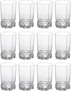 Liquor cum Cocktail Glasses (Transparent, 300 ml) (Pack of 12)