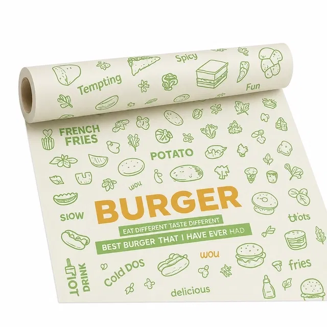G&M Butter/Food Wrapping Premium OGR Paper Roll 35m  [500g]