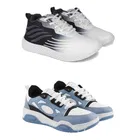Sports Shoes for Men, Multicolor, Pack of 2 