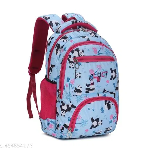 Fabric Backpack Bag, Blue