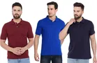 Polo T-shirts for Men, Pack of 3 